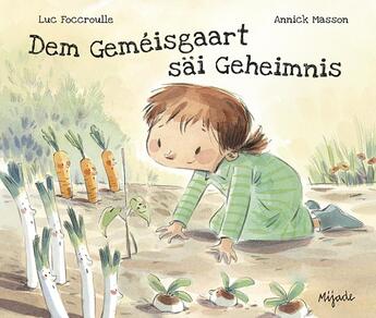 Couverture du livre « Dem gemeisgaart sai geheimnis » de Annick Masson aux éditions Mijade