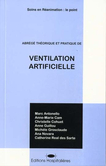 Couverture du livre « Abrege theorique et pratique de la ventilation artificielle » de Novara aux éditions Hospitalieres