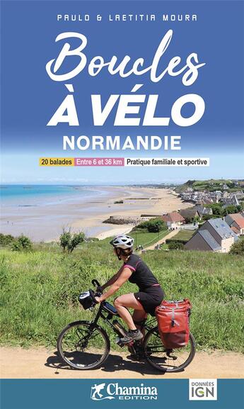 Couverture du livre « Boucles a velo - normandie » de P. Moura aux éditions Chamina