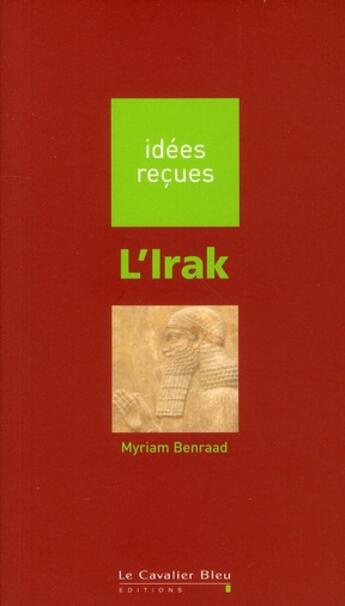 Couverture du livre « Irak (l') » de Benraad M. aux éditions Le Cavalier Bleu