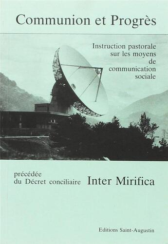 Couverture du livre « Inter mirifica » de Commission Progres aux éditions Saint Augustin