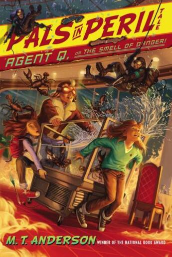 Couverture du livre « Agent Q, or The Smell of Danger! » de Anderson M. T. aux éditions Beach Lane Books