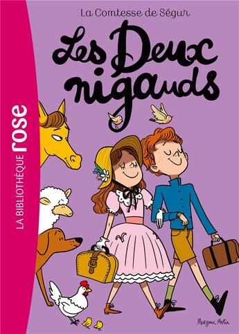 Couverture du livre « La comtesse de Ségur Tome 7 : les deux nigauds » de Sophie De Segur aux éditions Hachette Jeunesse