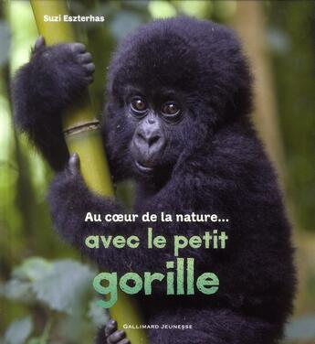 Couverture du livre « Avec le petit gorille » de Suzi Eszterhas aux éditions Gallimard-jeunesse