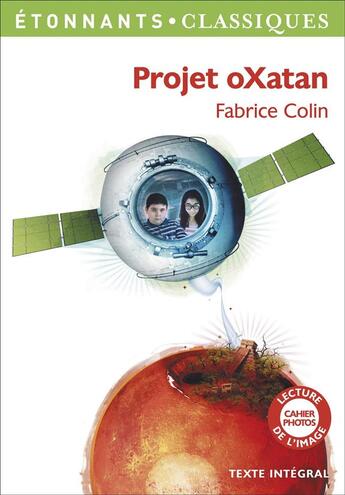 Couverture du livre « Projet oxatan » de Fabrice Colin aux éditions Flammarion