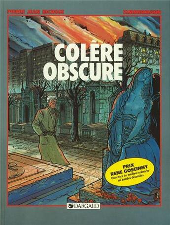 Couverture du livre « Colère obscure » de Pierre-Jean Bichose et Franck Zimmermann aux éditions Dargaud