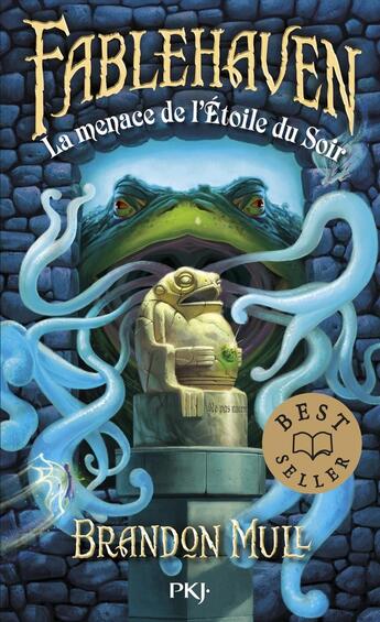 Couverture du livre « Fablehaven Tome 2 ; la menace de l'étoile du soir » de Brandon Mull aux éditions Pocket Jeunesse