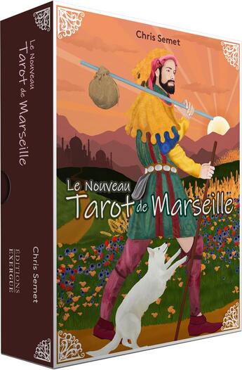 Couverture du livre « Le Nouveau tarot de Marseille » de Chris Semet aux éditions Exergue