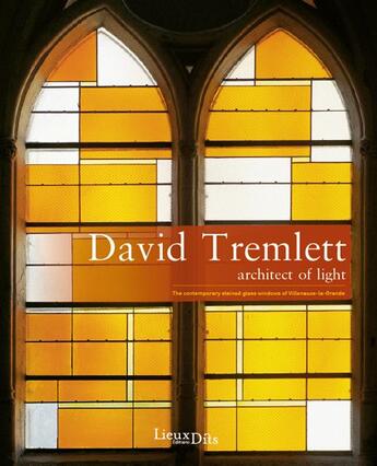 Couverture du livre « David Tremlett architect of light ; the contemporary stained glass windows of Villenauxe-la-Grande » de Jacques Philippot et Pascal Stritt et Francois Barre et Laurent Innocenzi et Frederic Murienne aux éditions Lieux Dits