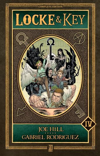 Couverture du livre « Locke & Key, T4 : Locke & Key - Intégrale Master - Tome 4 » de Joe Hill et Gabriel Rodriguez aux éditions Hicomics