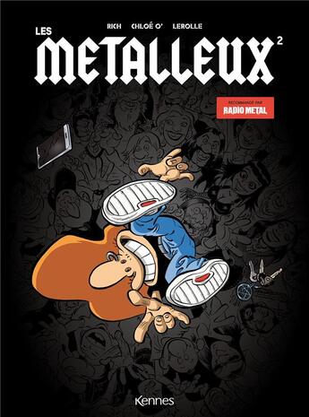 Couverture du livre « Les métalleux Tome 2 » de Richard Di Martino et Chloe Q. aux éditions Kennes Editions