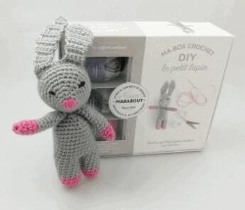 Couverture du livre « Ma box crochet diy - le petit lapin » de  aux éditions Marabout