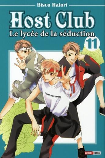 Couverture du livre « Host club Tome 11 » de Bisco Hatori aux éditions Panini