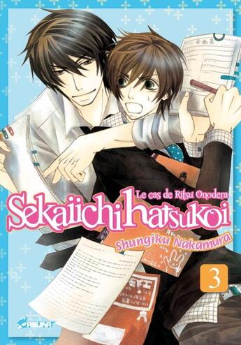 Couverture du livre « Sekaiichi Hatsukoi ; le cas de Ritsu Onodera Tome 3 » de Shungiku Nakamura aux éditions Crunchyroll