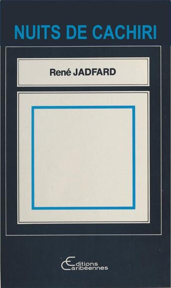 Couverture du livre « Nuits de Cachiri » de Jadfard Rene aux éditions L'harmattan