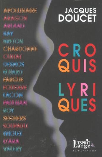 Couverture du livre « Croquis lyriques » de  aux éditions Alizes