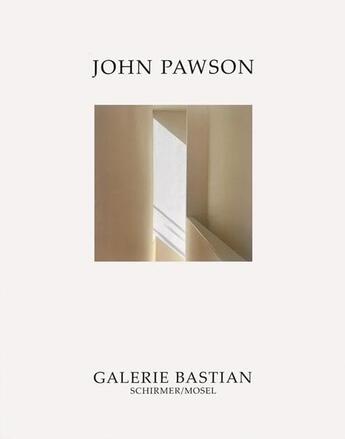 Couverture du livre « Galerie Bastian » de John Pawson aux éditions Schirmer Mosel