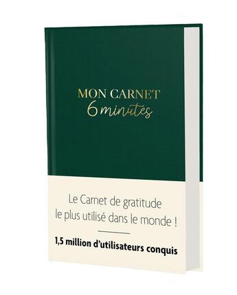 Couverture du livre « Mon carnet 6 minutes » de Dominik Spenst aux éditions Leduc