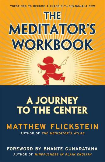 Couverture du livre « The Meditator's Workbook » de Flickstein Matthew aux éditions Wisdom Publications