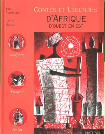 Couverture du livre « D'Afrique d'Ouest en Est » de Pinguilly/Millet aux éditions Nathan