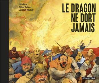 Couverture du livre « Le dragon ne dort jamais » de Dzian Baban et Voijtech Masek et Jiri Grus aux éditions Casterman