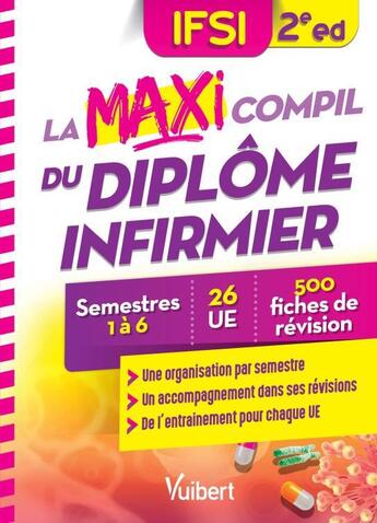 Couverture du livre « IFSI ; la maxi compil du diplôme infirmier (2e édition) » de  aux éditions Vuibert