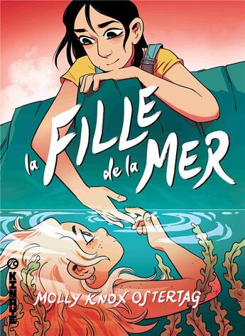 Couverture du livre « La fille de la mer » de Molly Ostertag aux éditions Kinaye