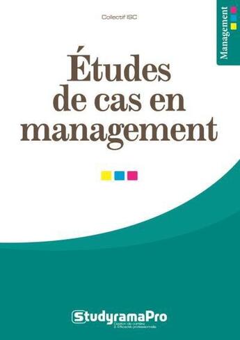 Couverture du livre « 15 études de cas » de  aux éditions Studyrama