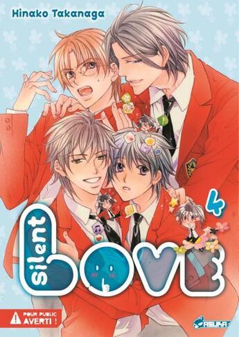 Couverture du livre « Silent love T.4 » de Hinako Takanaga aux éditions Kaze