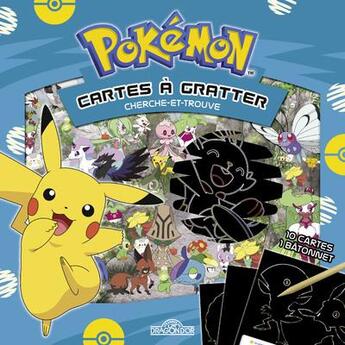 Couverture du livre « Pokemon - cartes a gratter cherche-et-trouve a galar » de The Pokemon Company aux éditions Les Livres Du Dragon D'or