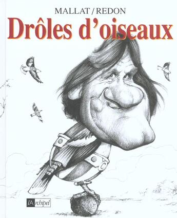 Couverture du livre « Droles D'Oiseaux » de Jacky Redon et Robert Mallat aux éditions Archipel