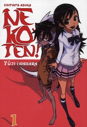 Couverture du livre « Nekoten t.1 » de Iwahara Yuji aux éditions Asuka