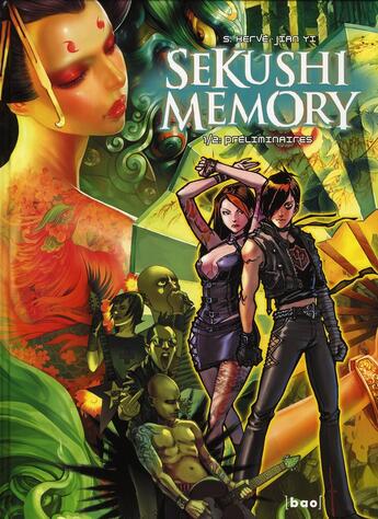 Couverture du livre « Sekushi memory Tome 1 ; préliminaires » de Rv Stephane / Yi Jia aux éditions Paquet