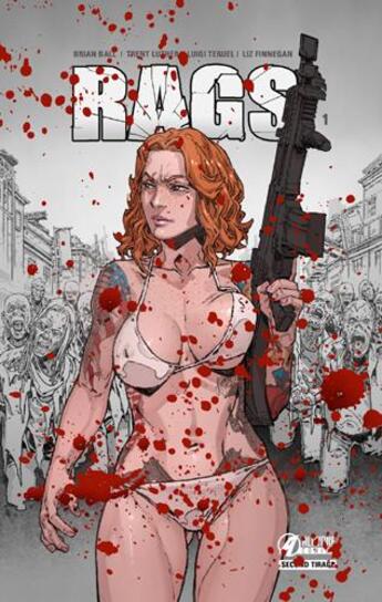 Couverture du livre « Rags t.1 » de Brian Ball et Trent Luther et Luigi Teruel aux éditions Alayone Comics