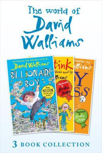 Couverture du livre « The World of David Walliams 5 Book Collection (The Boy in the Dress, M » de David Walliams aux éditions Epagine