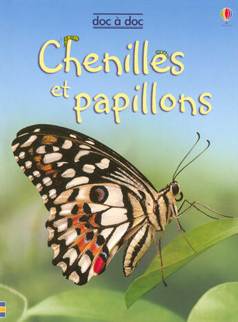 Couverture du livre « Chenilles et papillons » de Turnbull/Guille aux éditions Usborne