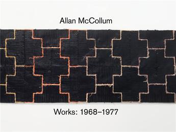 Couverture du livre « Works ; 1968-1977 » de Allan Mccollum aux éditions Petzel