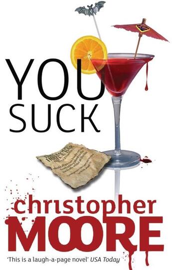 Couverture du livre « YOU SUCK » de Christopher Moore aux éditions Orbit