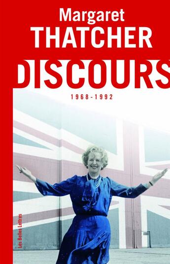 Couverture du livre « Discours (1968-1992) » de Margaret Thatcher aux éditions Belles Lettres