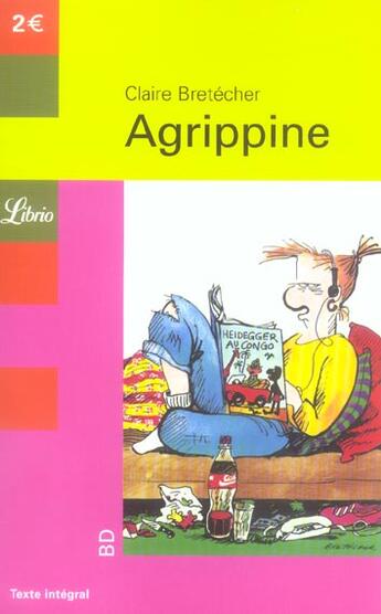 Couverture du livre « AGRIPPINE » de Claire Bretecher aux éditions J'ai Lu