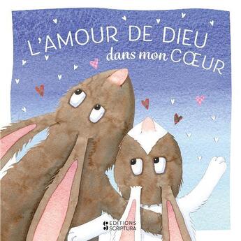 Couverture du livre « L'amour de Dieu dans mon coeur » de Nadine Wickenden aux éditions Scriptura