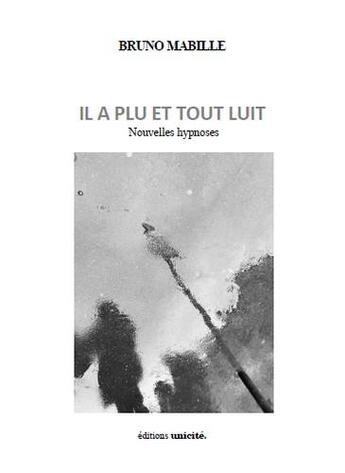 Couverture du livre « Il a plu et tout luit » de Bruno Mabille aux éditions Unicite