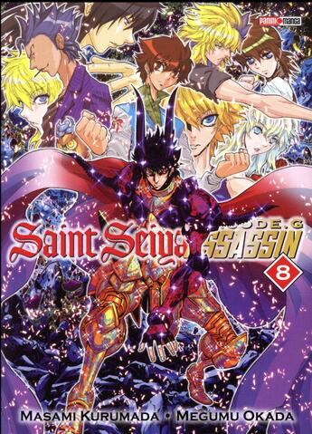 Couverture du livre « Saint Seiya - épisode G ; Assassin t.8 » de Masami Kurumada et Megumu Okada aux éditions Panini