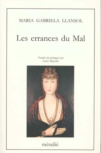 Couverture du livre « Les errances du mal » de  aux éditions Metailie