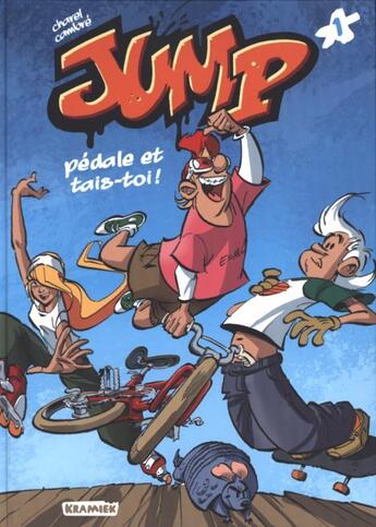 Couverture du livre « Jump Tome 1 ; pédale et tais-toi » de Charel Cambre aux éditions Paquet