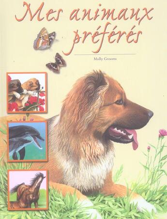 Couverture du livre « Mes animaux préférés » de Molly Grooms aux éditions Yoyo Books