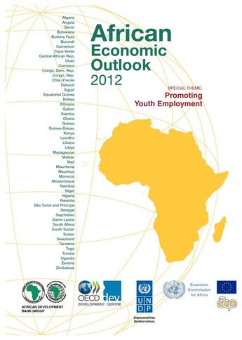 Couverture du livre « African economic outlook 2012 ; promoting youth employment » de  aux éditions Ocde