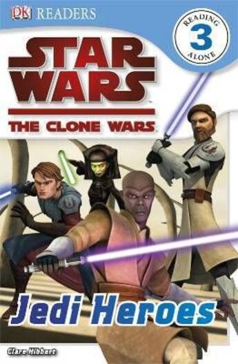 Couverture du livre « Star wars - clone wars ; jedi heroes » de  aux éditions Dk Children