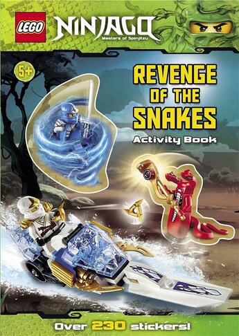 Couverture du livre « Lego Ninjago - masters of Spinjitzu ; revenge of the snakes » de  aux éditions Ladybird