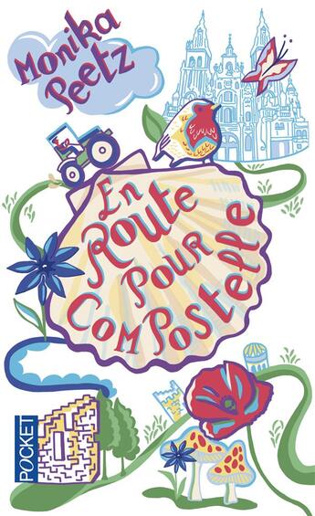 Couverture du livre « En route pour Compostelle » de Monika Peetz aux éditions Pocket